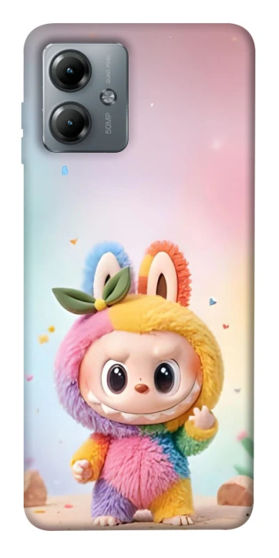 Чохол на Motorola Moto G14 Labubu colored фото 1 з 1
