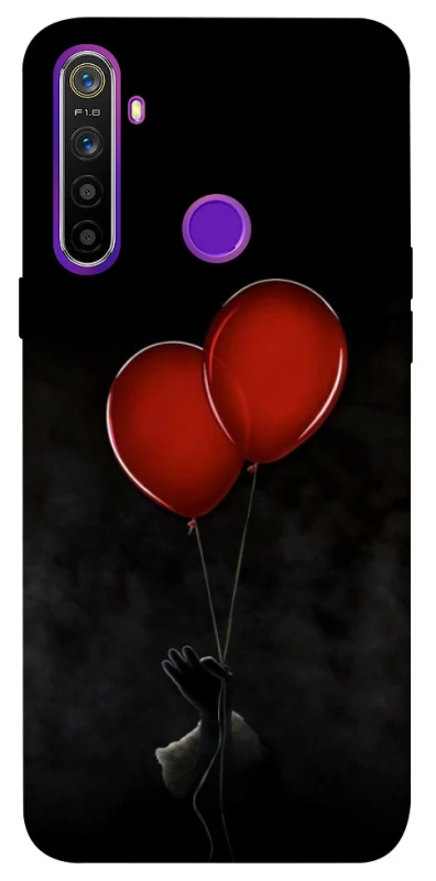 Чехол на Realme 5 Reds Balloons фото 1 из 1