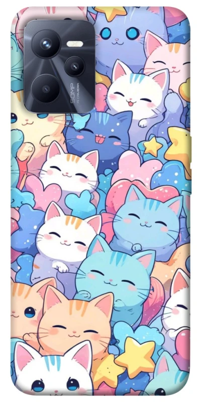 Чохол на Realme C35 Funny Kittens ver.3 фото 1 з 1