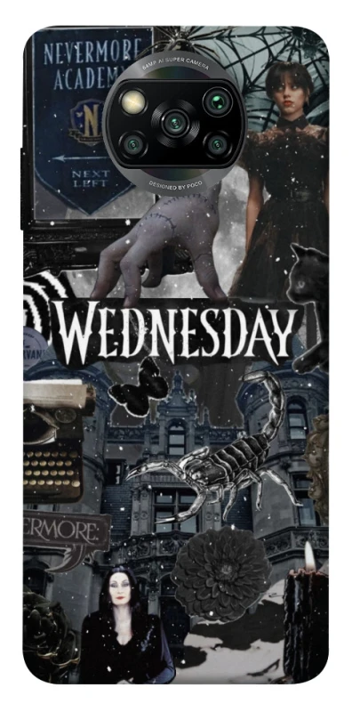 Чохол на Xiaomi Poco X3 NFC / Poco X3 Pro Wednesday Collage ver.2 фото 1 з 1