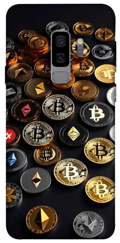 Чехол на Samsung Galaxy S9+ Many coins фото 1 из 1