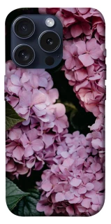 Чохол на Apple iPhone 15 Pro (6.1") Рожеві гартензії фото 1 з 1