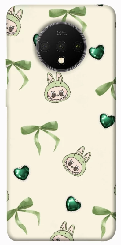 Чехол на OnePlus 7T Labubu Green Heart фото 1 из 1