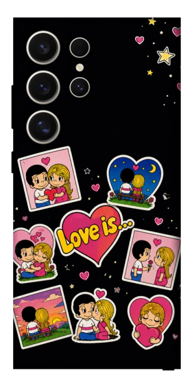 Чохол на Samsung Galaxy S25 Ultra Love is фото 1 з 1