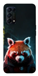 Чохол на Oppo Reno 5 4G Cyber Red Panda фото 1 з 1