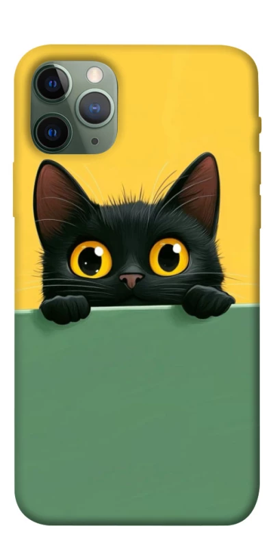 Чехол на Apple iPhone 11 Pro (5.8") Black cat v2 фото 1 из 1