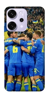 Чехол на Oppo Reno 14 Pro Сборная Украины v3 фото 1 из 1