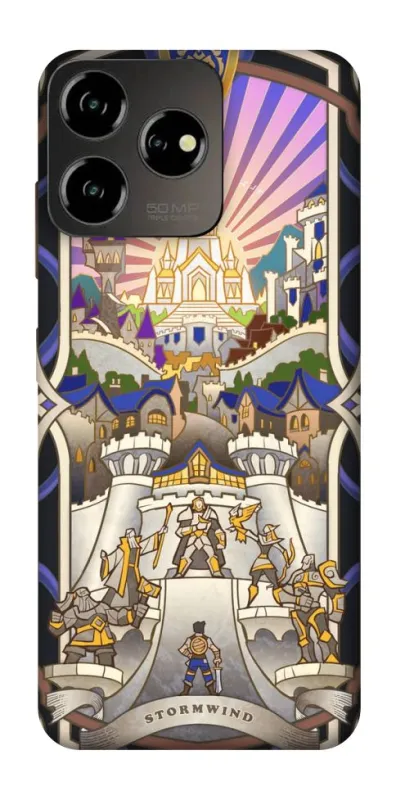Чехол на ZTE Blade V50 Design 4G WOW forever stormwind фото 1 из 1