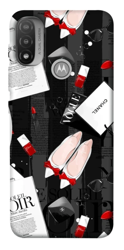 Чехол на Motorola Moto E20 Fashion collage ver.4 фото 1 из 1