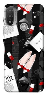 Чехол на Motorola Moto E20 Fashion collage ver.4 фото 1 из 1