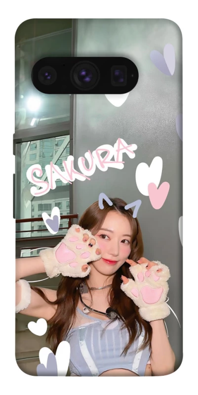 Чохол на Google Pixel 8 Pro Sakura - LE SSERAFIM фото 1 з 1