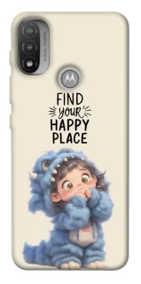 Чохол на Motorola Moto E20 Happy Place фото 1 з 1