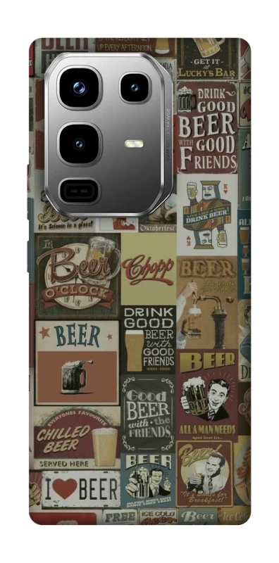 Чехол на Infinix Note 50 Pro Retro collage ver.1 фото 1 из 1