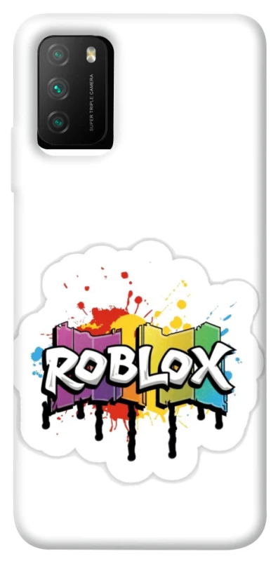Чохол на Xiaomi Poco M3 Roblox logo ver.1 фото 1 з 1