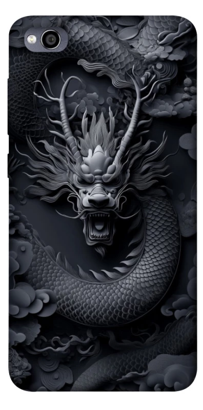 Чехол на Xiaomi Redmi 4a black dragon фото 1 из 1