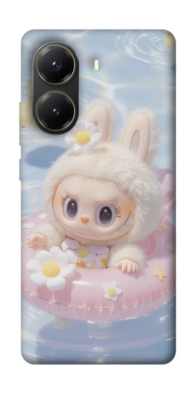 Чохол на Xiaomi Poco X6 Pro Labubu swimming фото 1 з 1