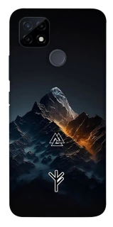Чехол на Realme C21Y Руны в горах фото 1 из 1