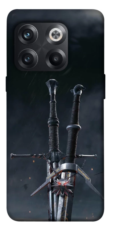 Чехол на OnePlus 10T Мечи Ведьмака фото 1 из 1