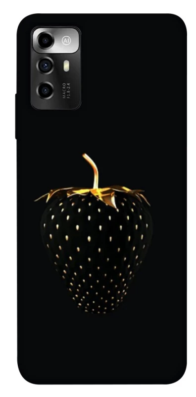 Чохол на ZTE Blade V40 Vita Чорна полуниця фото 1 з 1