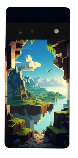 Чохол на Google Pixel 6 Pro Minecraft sunrise фото 1 з 1