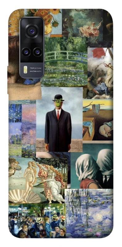 Чохол на Vivo Y31 Art collage ver.4 фото 1 з 1