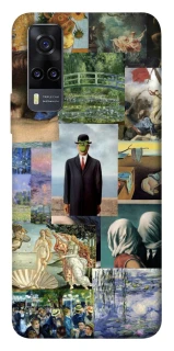Чехол на Vivo Y31 Art collage ver.4 фото 1 из 1