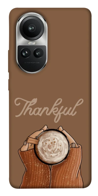Чохол на Oppo Reno 10 Thankful coffee фото 1 з 1