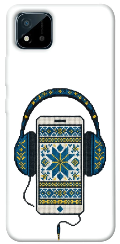 Чехол на Realme C20 Современная вышиванка фото 1 из 1