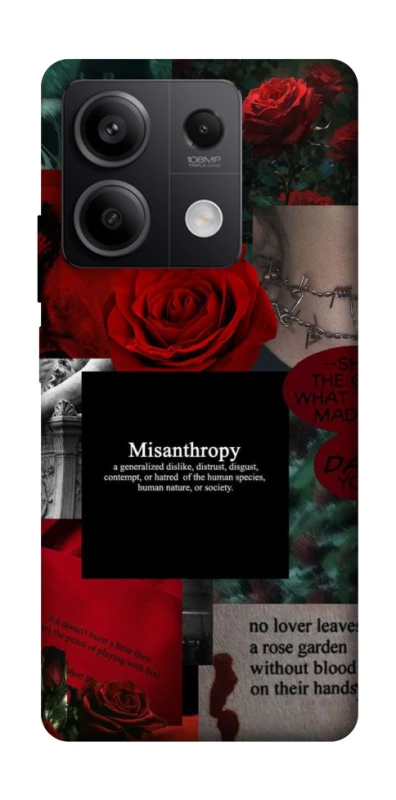 Чехол на Xiaomi Redmi Note 13 5G Misanthropy фото 1 из 1