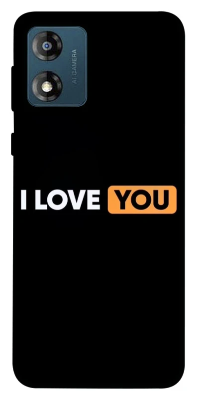 Чохол на Motorola Moto E13 Love aesthetic ver.6 фото 1 з 1