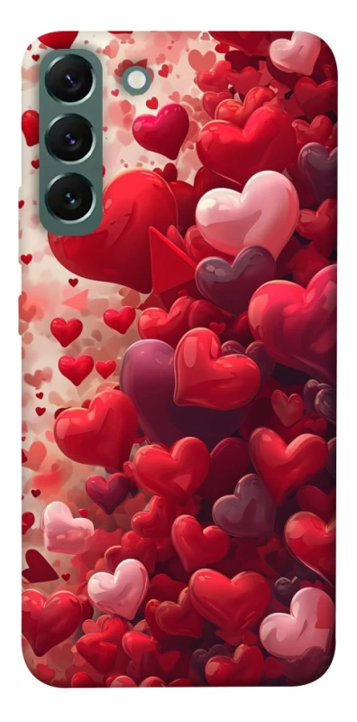Чохол на Samsung Galaxy S22+ Many hearts фото 1 з 1