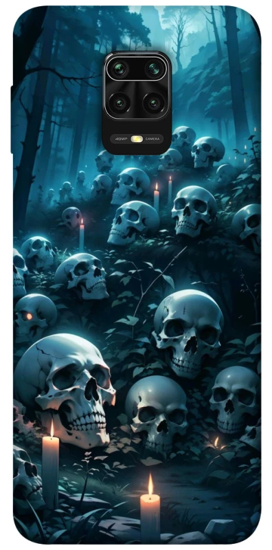 Чехол на Xiaomi Redmi Note 9s / Note 9 Pro / Note 9 Pro Max Skulls v3 фото 1 из 1
