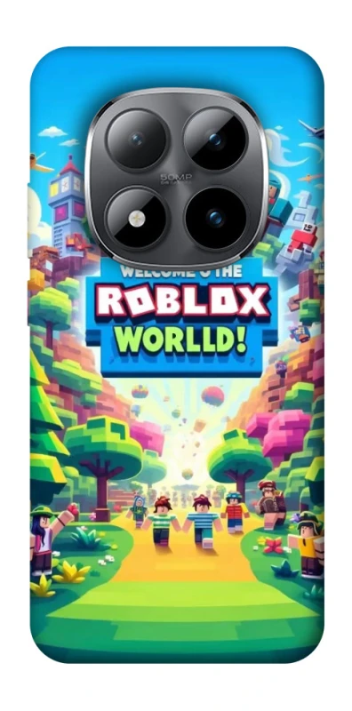 Чехол на Xiaomi Redmi Note 15 Pro 5G Roblox World фото 1 из 1