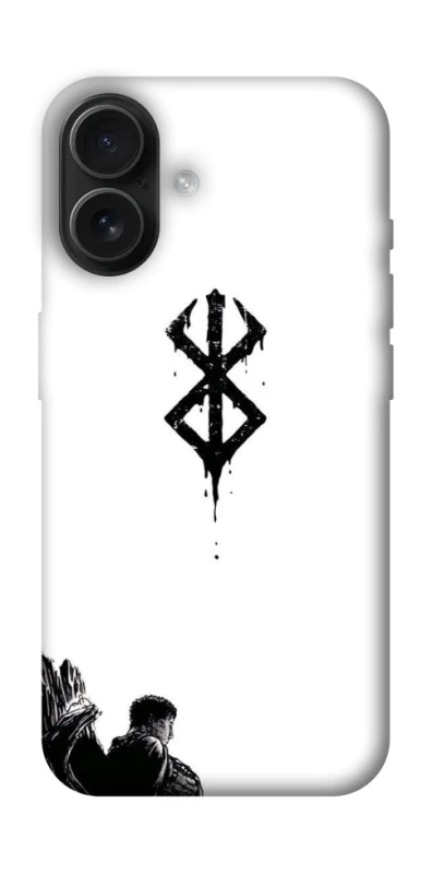 Чохол на Apple iPhone 16 berserk white фото 1 з 1