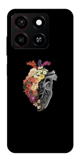 Чохол на ZTE Blade A35 4G Heart with flowers фото 1 з 1