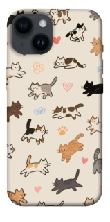 Чехол на Apple iPhone 14 (6.1") Cat style ver.2 фото 1 из 1