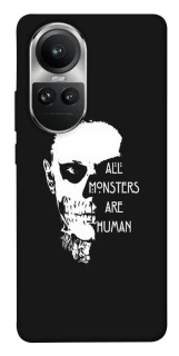 Чохол на Oppo Reno 10 All Monsters are Human фото 1 з 1