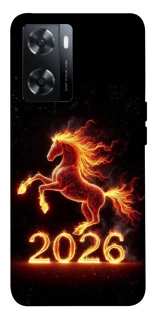 Чохол на OnePlus Nord N20 SE Red Fire Horse ver.1 фото 1 з 1