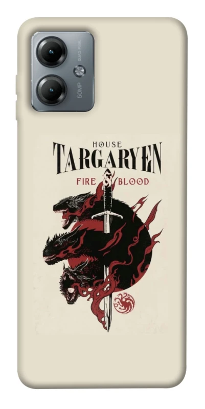 Чехол на Motorola Moto G14 House of the Dragon ver.4 фото 1 из 1