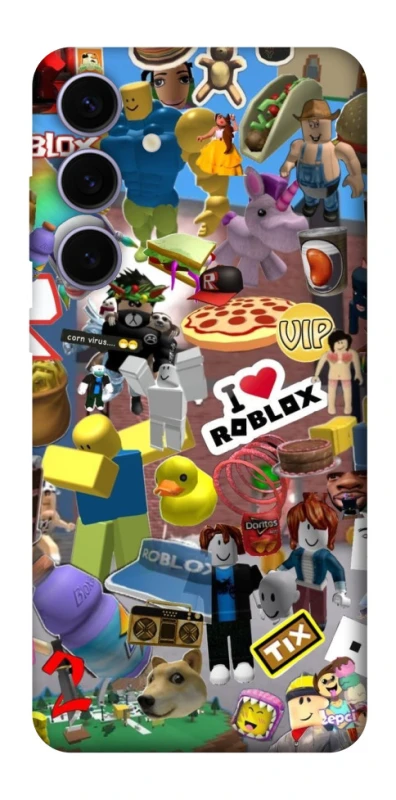 Чехол на Samsung Galaxy S25+ Roblox collage ver.5 фото 1 из 1