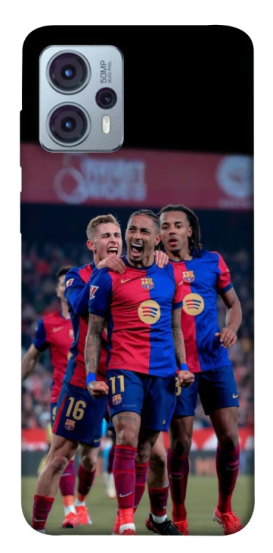 Чехол на Motorola Moto G23 FC Barcelona team фото 1 из 1