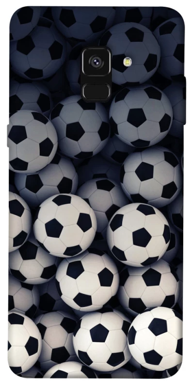 Чехол на Samsung A530 Galaxy A8 (2018) Футбольные мячи фото 1 из 1