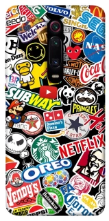 Чехол на Xiaomi Redmi K20 / K20 Pro / Mi9T / Mi9T Pro brands фото 1 из 1