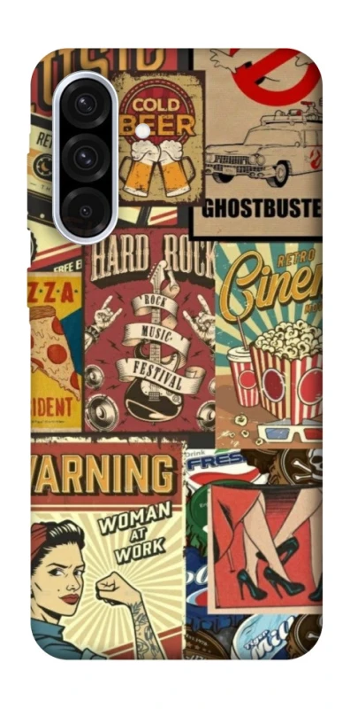 Чохол на Samsung Galaxy A36 5G Retro collage ver.2 фото 1 з 1