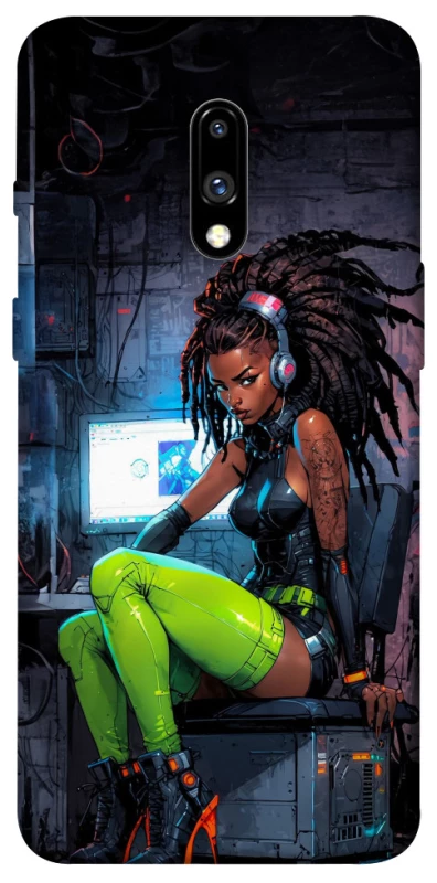 Чохол на OnePlus 7 Cyber girl фото 1 з 1