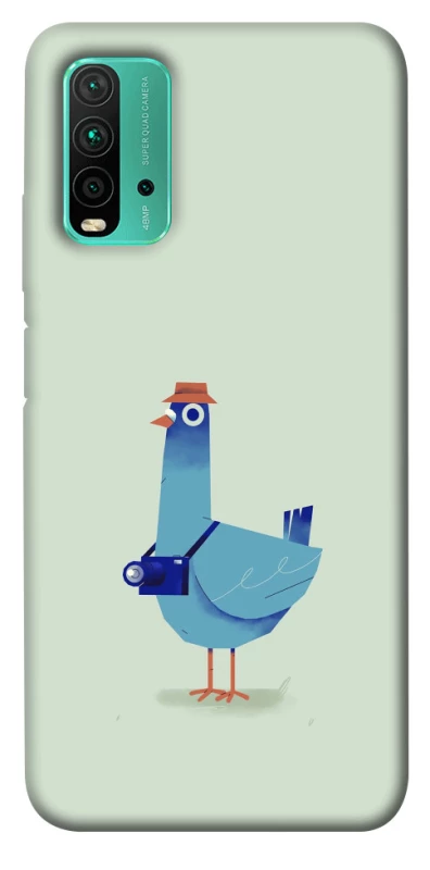 Чохол на Xiaomi Redmi Note 9 4G / Redmi 9 Power Голуб-детектив фото 1 з 1