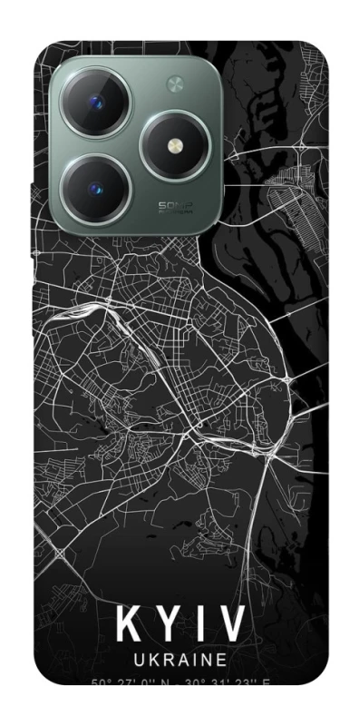 Чохол на Realme C61 Kyiv map фото 1 з 1