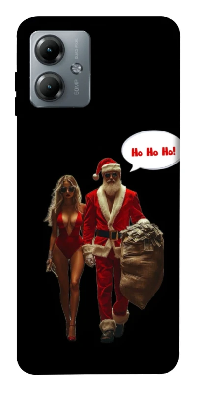 Чохол на Motorola Moto G14 Bad Santa фото 1 з 1