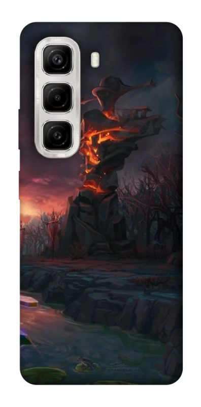 Чохол на Infinix Hot 50 4G Dota road фото 1 з 1