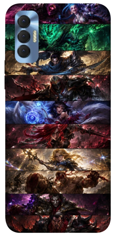 Чохол на TECNO Spark 8P League of Legends фото 1 з 1